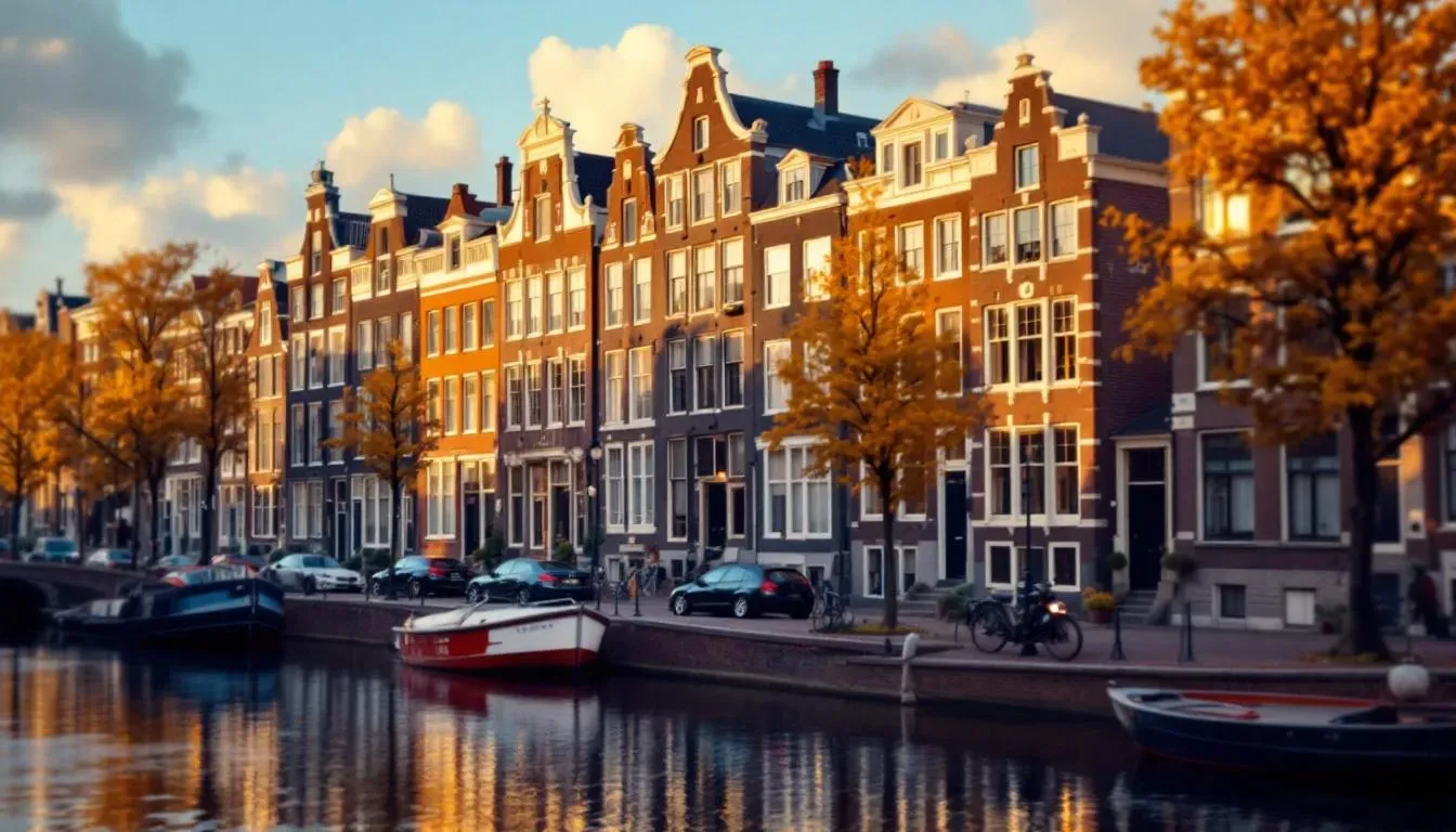 iconic landmark Amsterdam - filming location in Netherlands