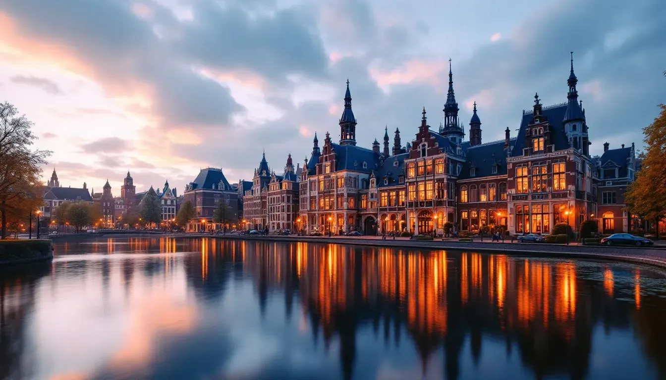 Binnenhof, The Hague - filming location in Netherlands